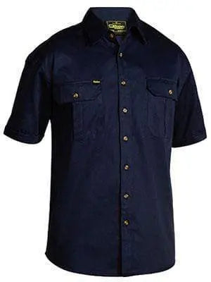 Bisley Workwear Original Cotton Drill Short Sleeve Shirt BS1433 Metro Workwear.